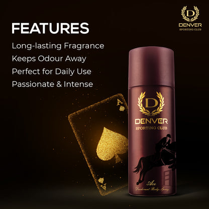 Denver ACE Deodorant Features