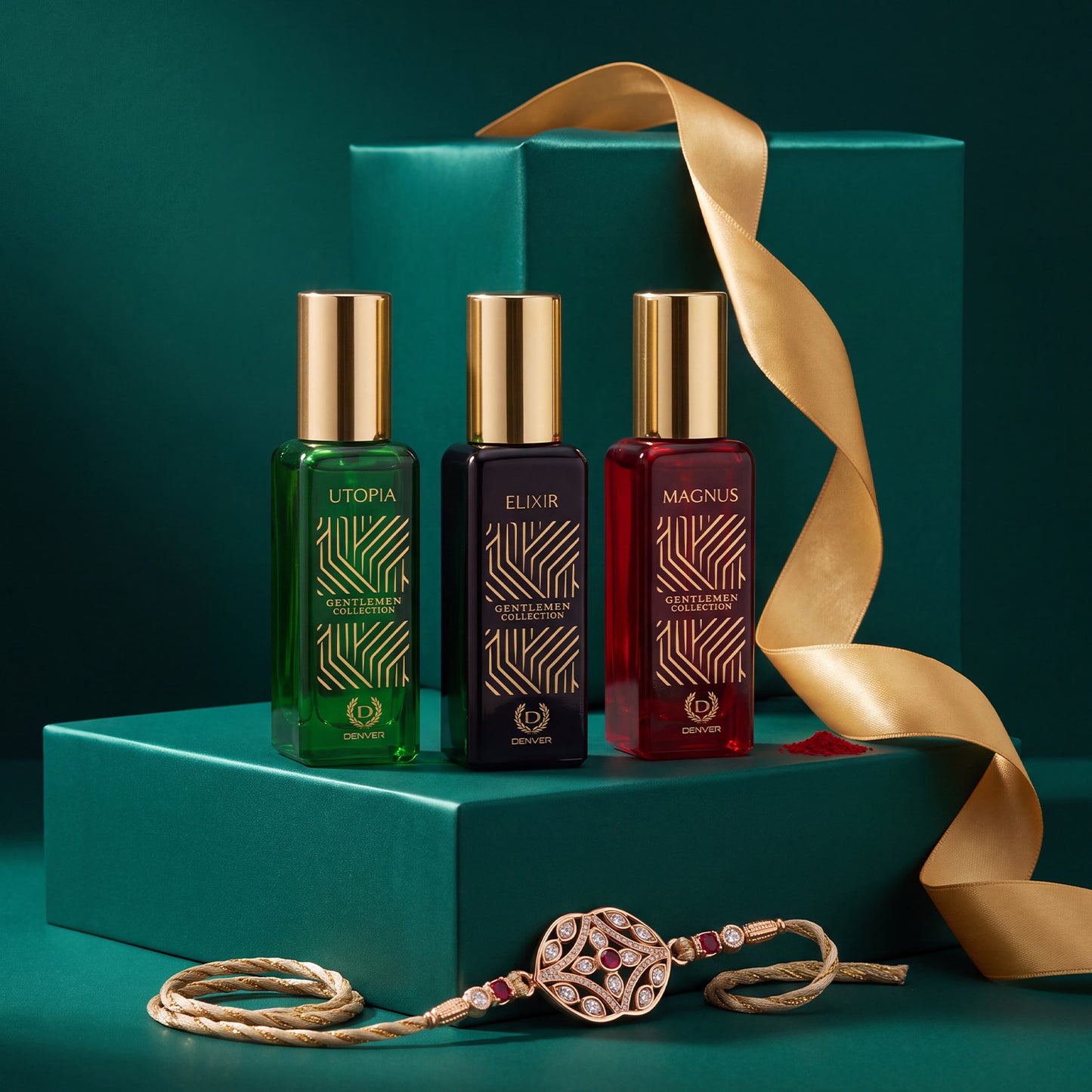 Pack of 3 Gentlemen Perfumes 20ml Each (Premium Gift Set) | DENVER