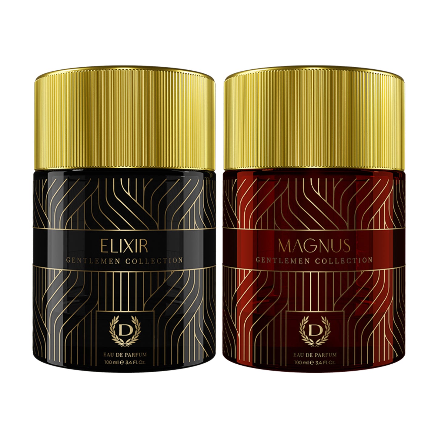Denver Pack of 2 Gentlemen Collection Elixir & Magnus Perfume 100ml