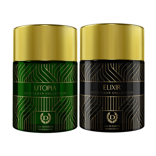 Denver Pack of 2 Gentlemen Collection Utopia & Elixir Perfume 100ml
