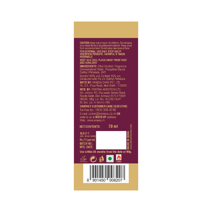 Denver Honour Perfume Back Side