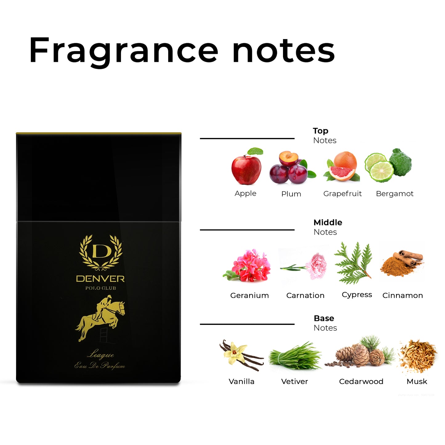 Denver Polo League Perfume 60ml
