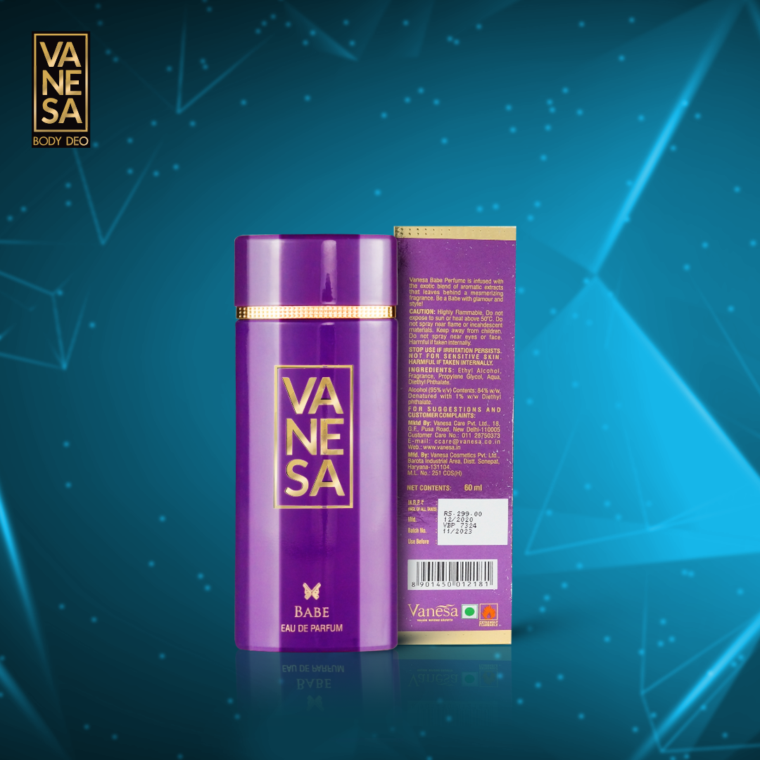 Vanesa babe Perfume  Back Side