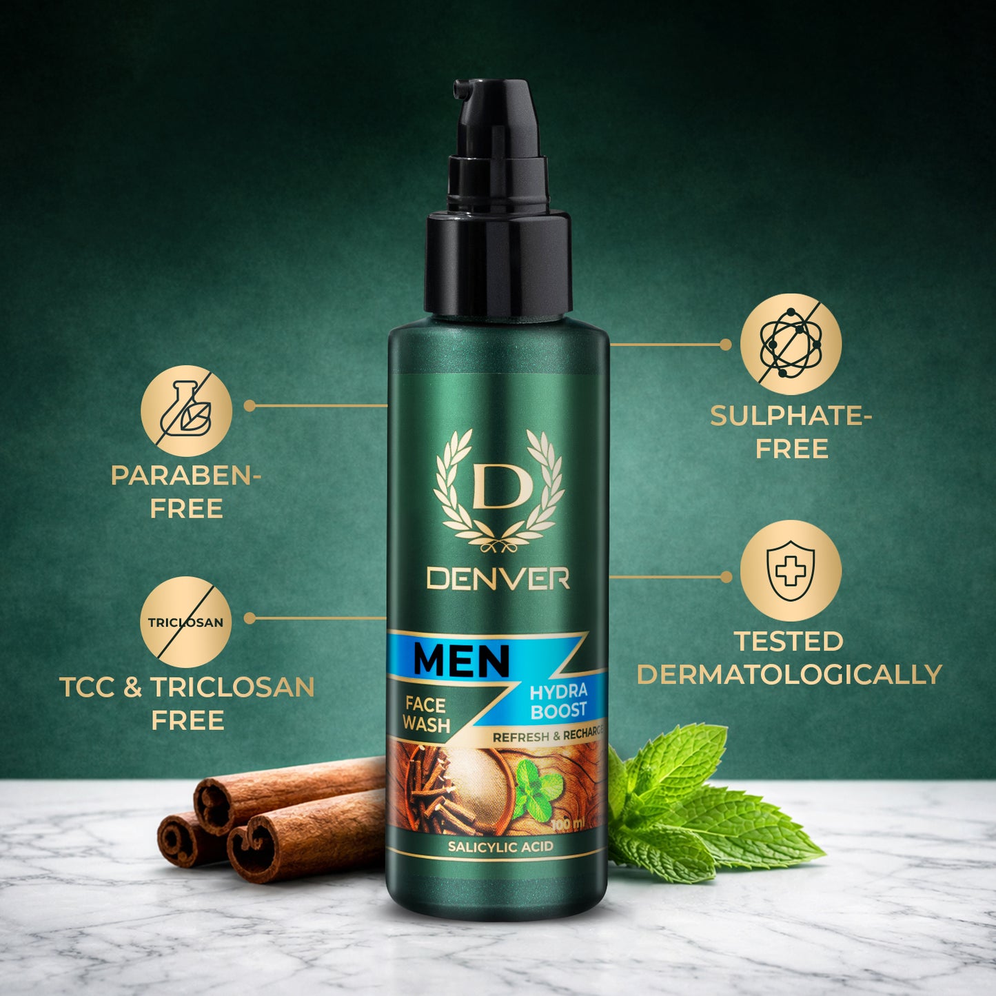 Facewash Hydra Boost 100ml - Benefites