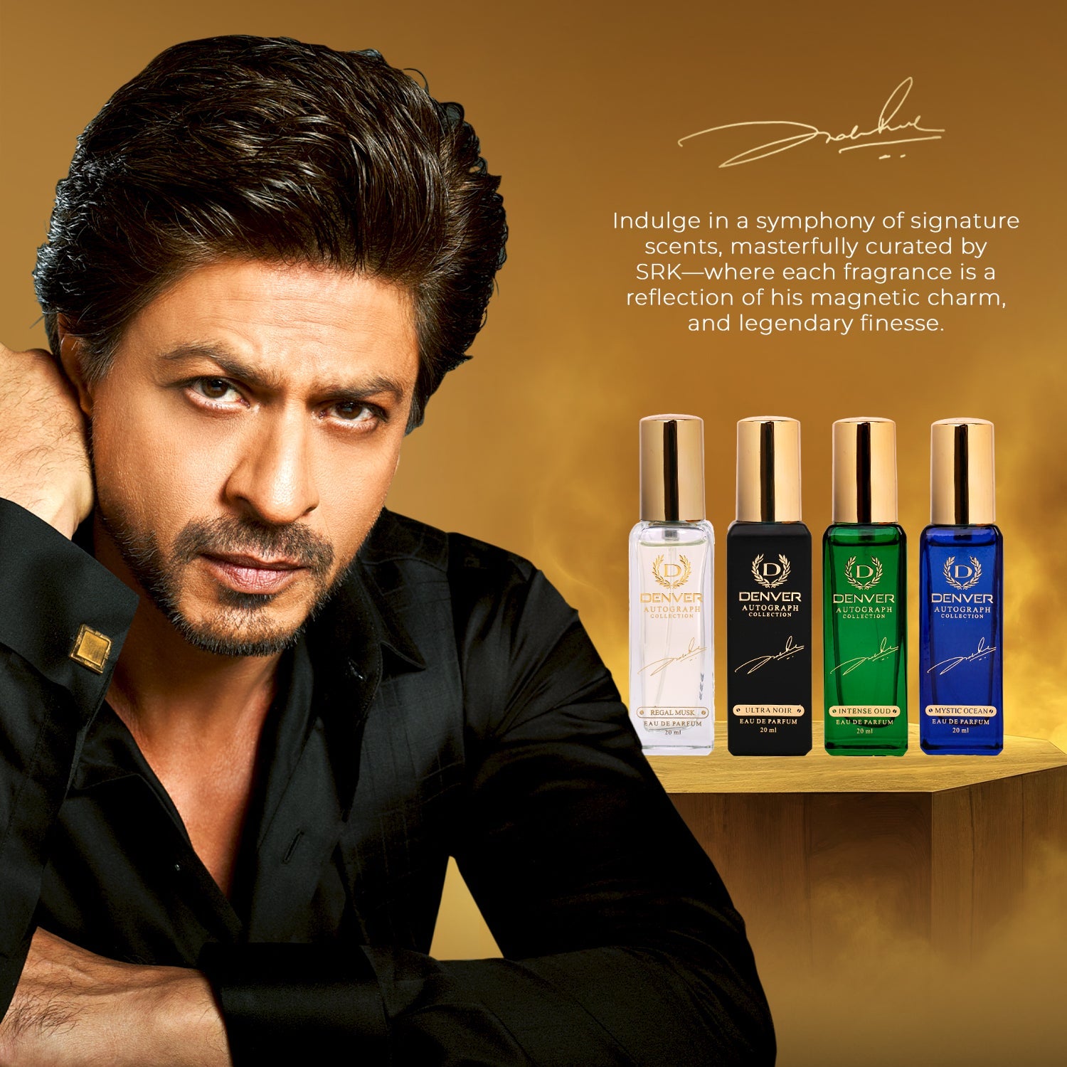 Denver Autograph Gift pack Perfume SRK 