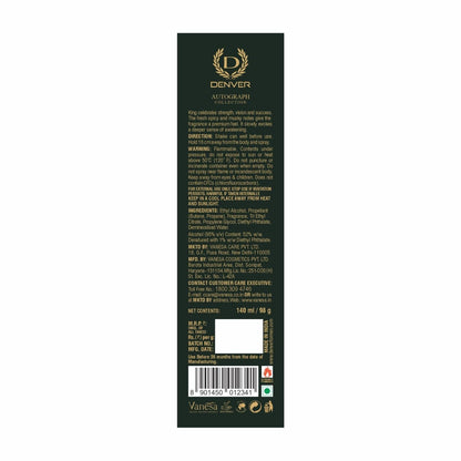 Denver King Deo Back Side