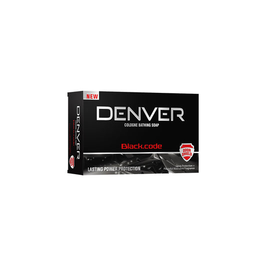 Denver Black Code Cologne Soap 75g