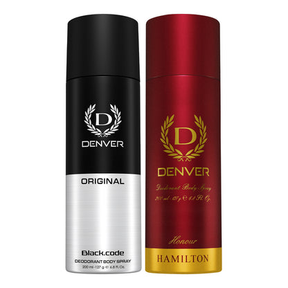 Honour + Black Code Deo 180ml/200ml