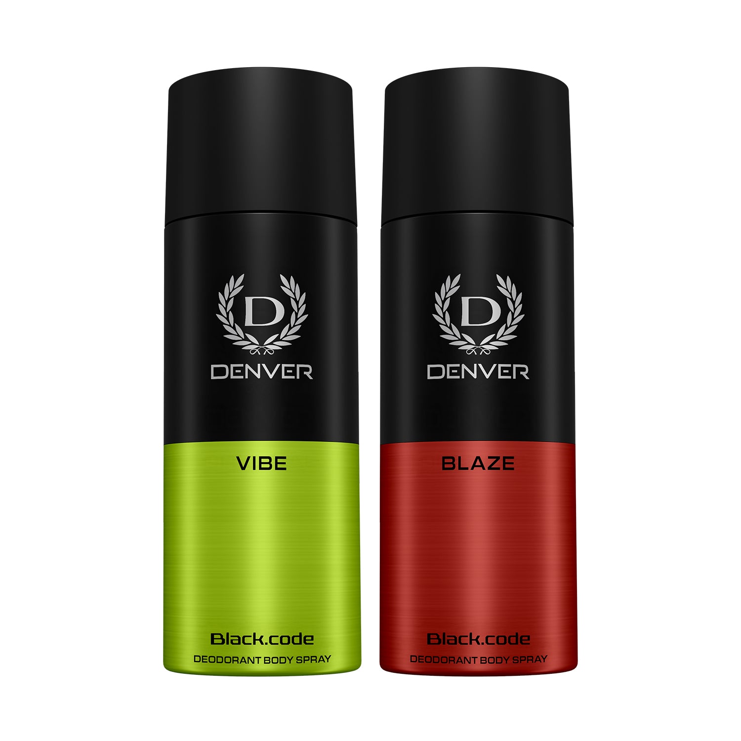 Pack of 2 Deos (Vibe + Blaze) - 150ml Each DENVER