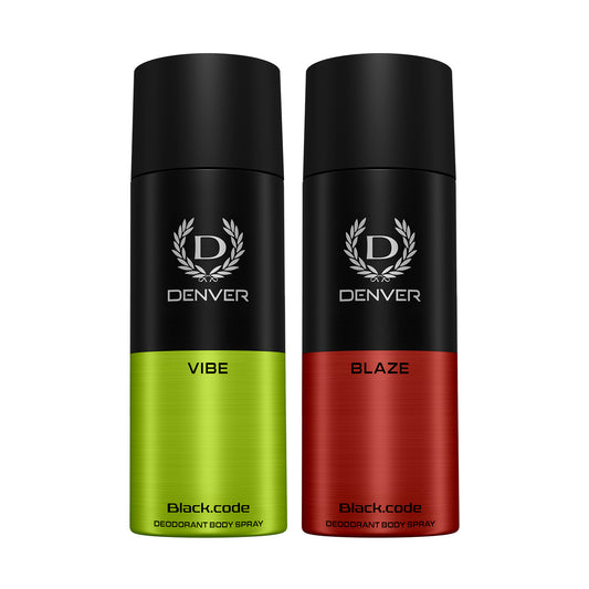 Denver Pack of 2 Deos (Vibe + Blaze) - 150ml Each
