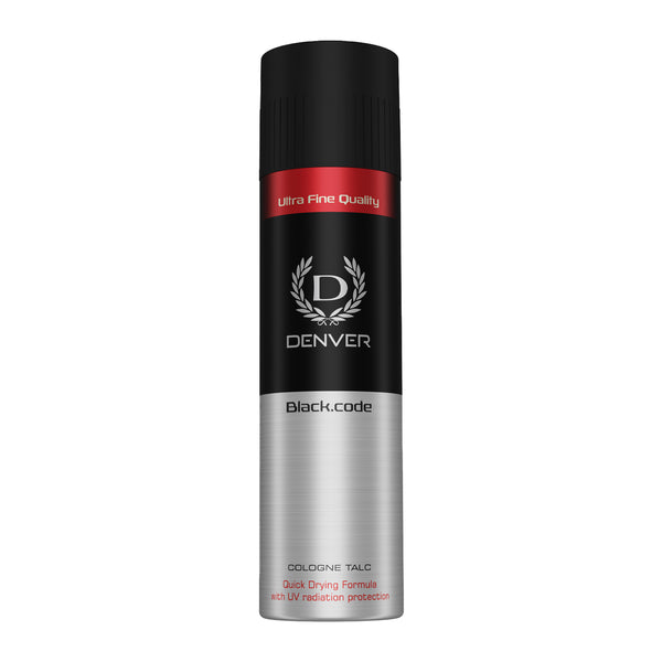 Denver Black Code Talc 300gm