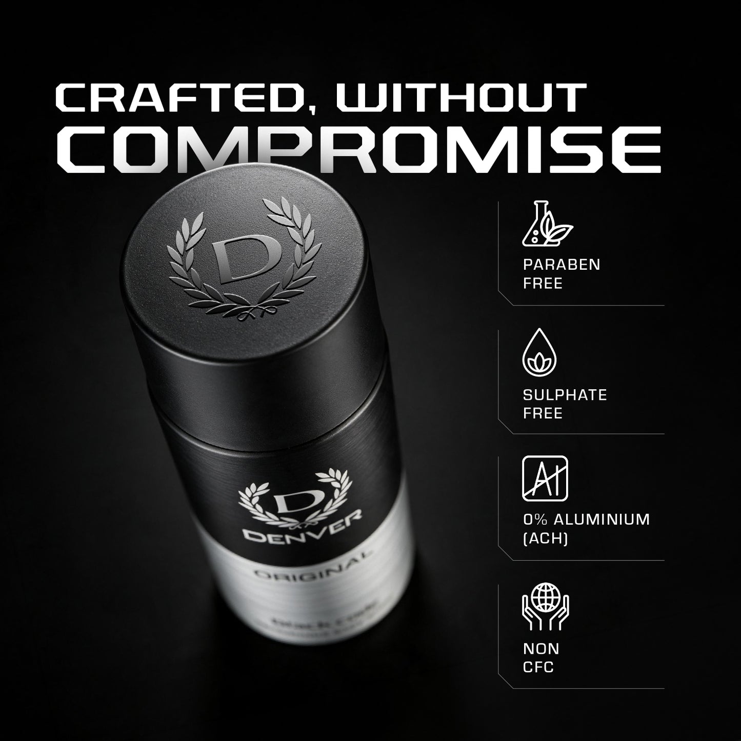 Black Code Original Deodorant 150ml | DENVER