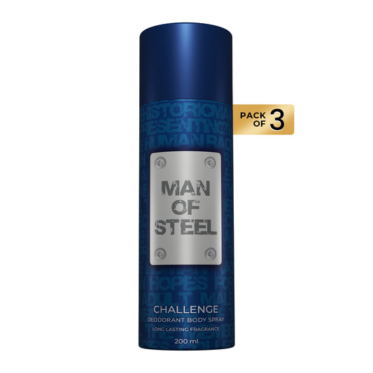 Pack of 3 Challenge Deodorant 