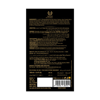 Chief Perfume 100ml Back