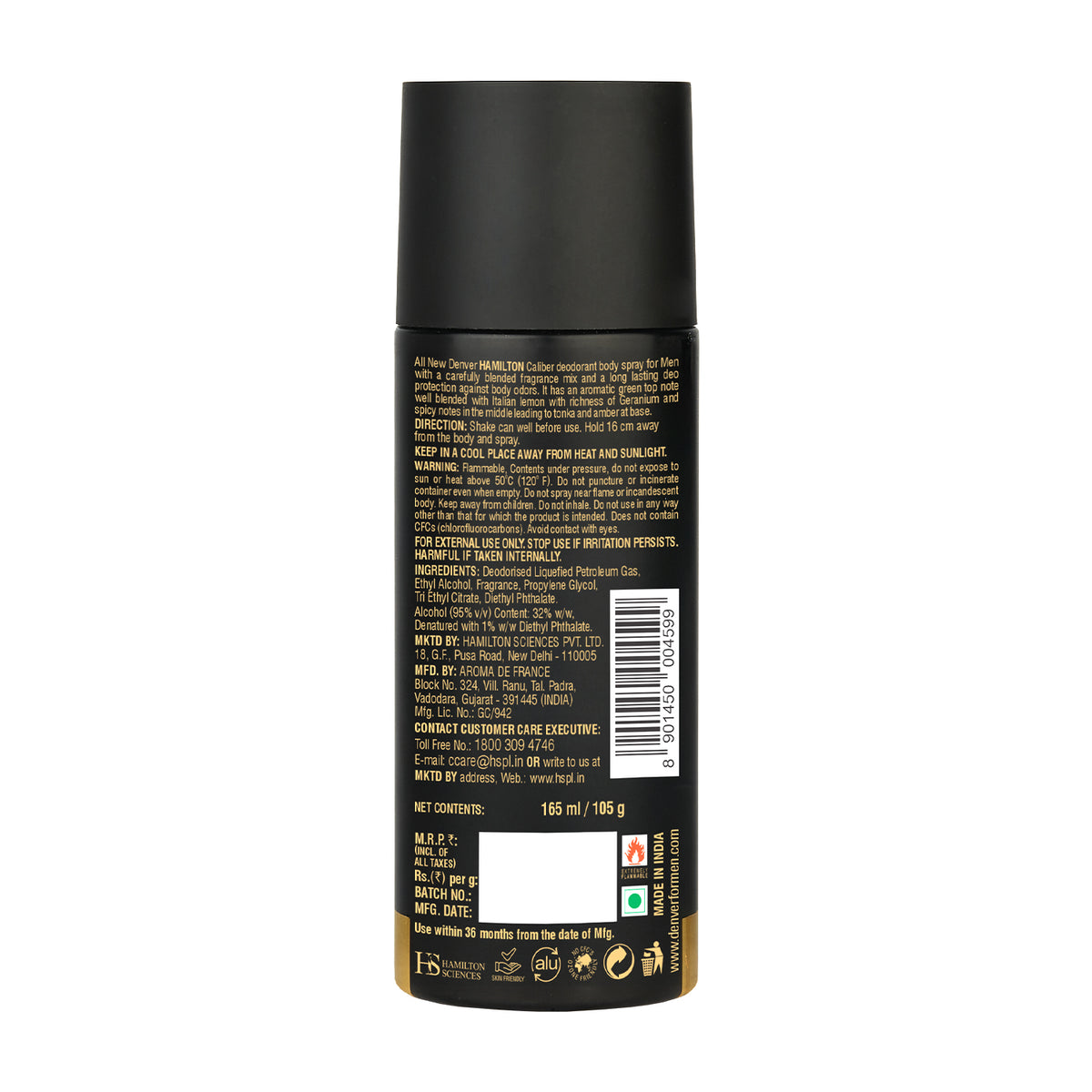 Denver Caliber Deo Back side
