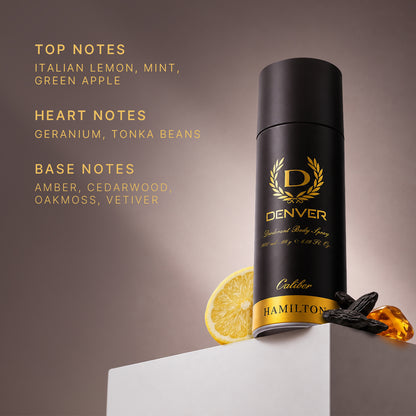 Caliber Deodorant 180ml | DENVER