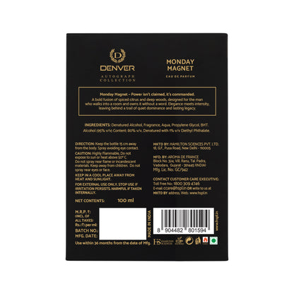 Monday Magnet 100ml - Back Side