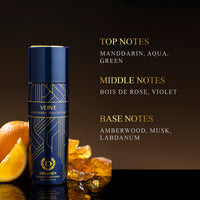 Gentlemen Verve Deodorant - 200ml - Top Notes