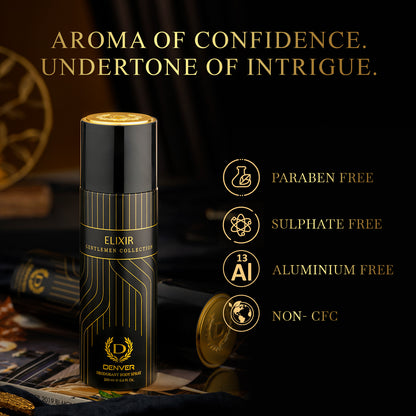 Gentlemen Elixir Deodorant - 200ml Benefits