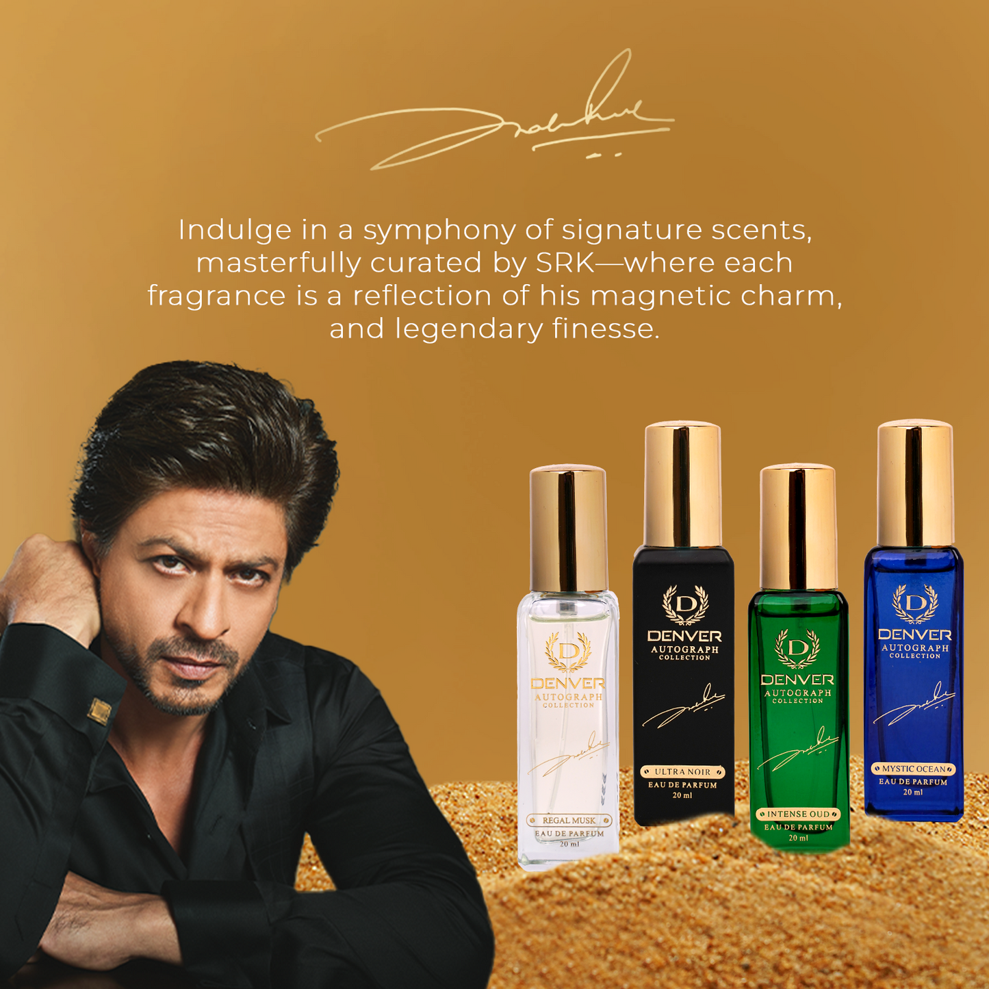  SRK Autograph Gift Set of 4 -20ml - SRK