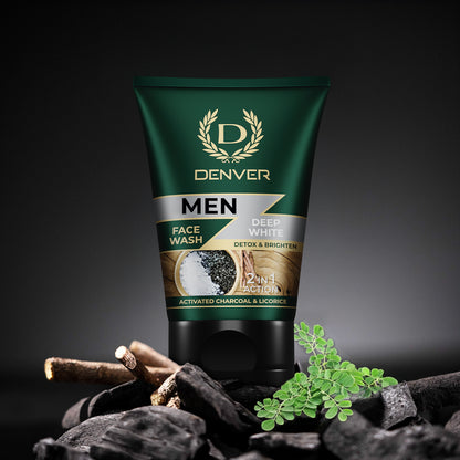 DENVER Deep White 2 in 1 Face wash 100g