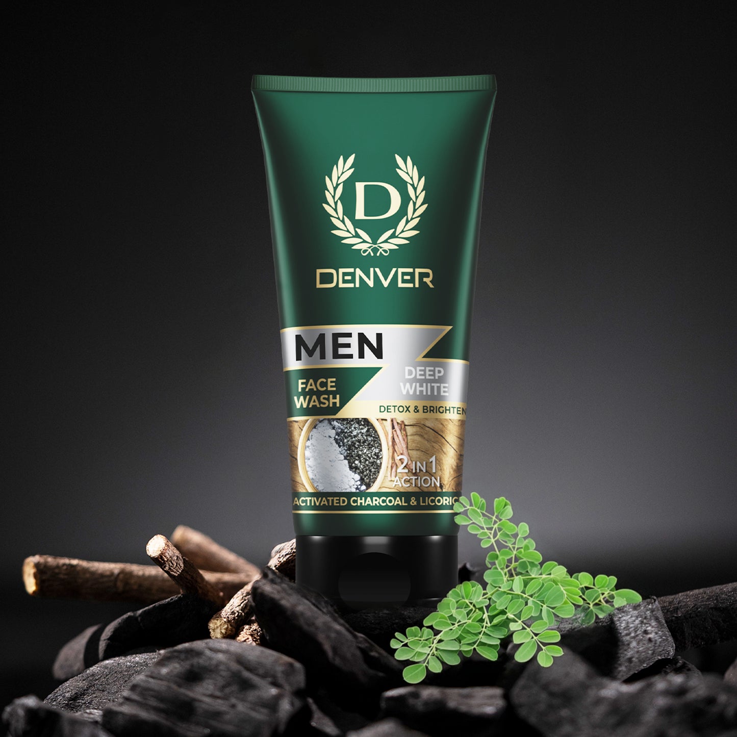 DENVER Deep White 2 in 1 Face wash 50g