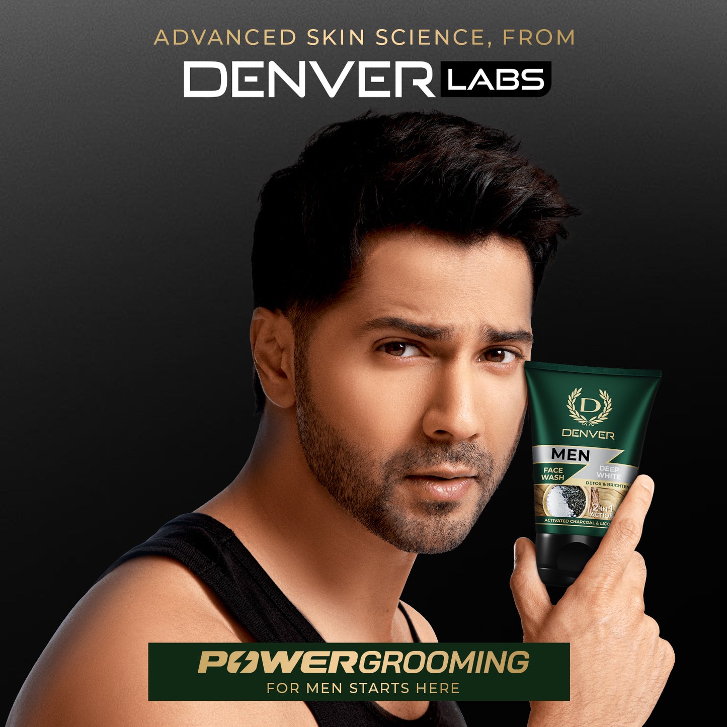 DENVER Deep White 2 in 1 Face wash 100g