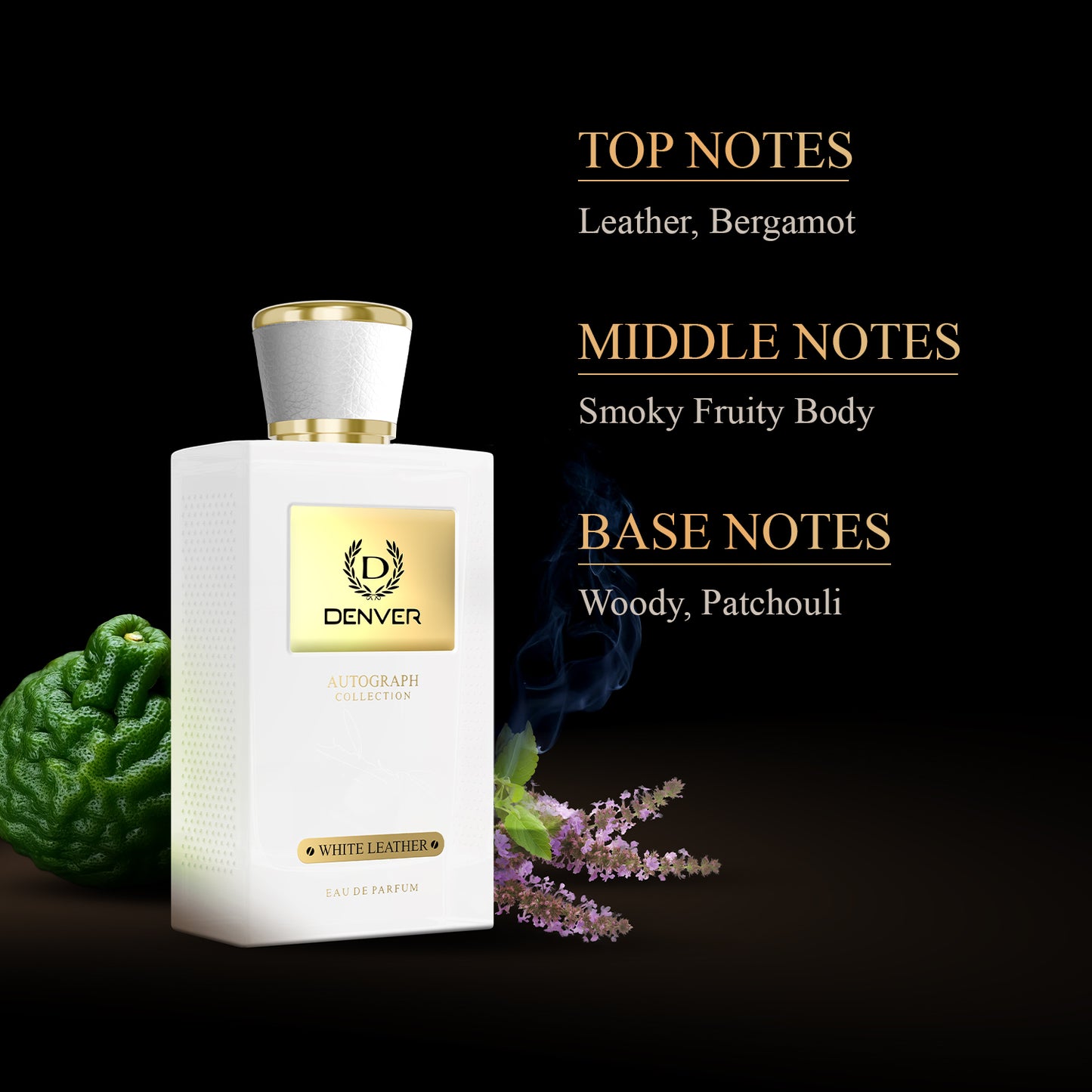 SRK Autograph Perfume White Leather 100ml | Honour, Caliber, Imperial & Black Code Original Nano Deo 50ml