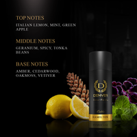 Caliber Deodorant - 150ml - Notes