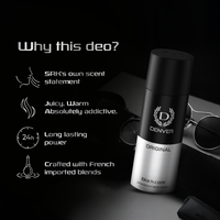 Denver Black Code Original Deodorant 150ml