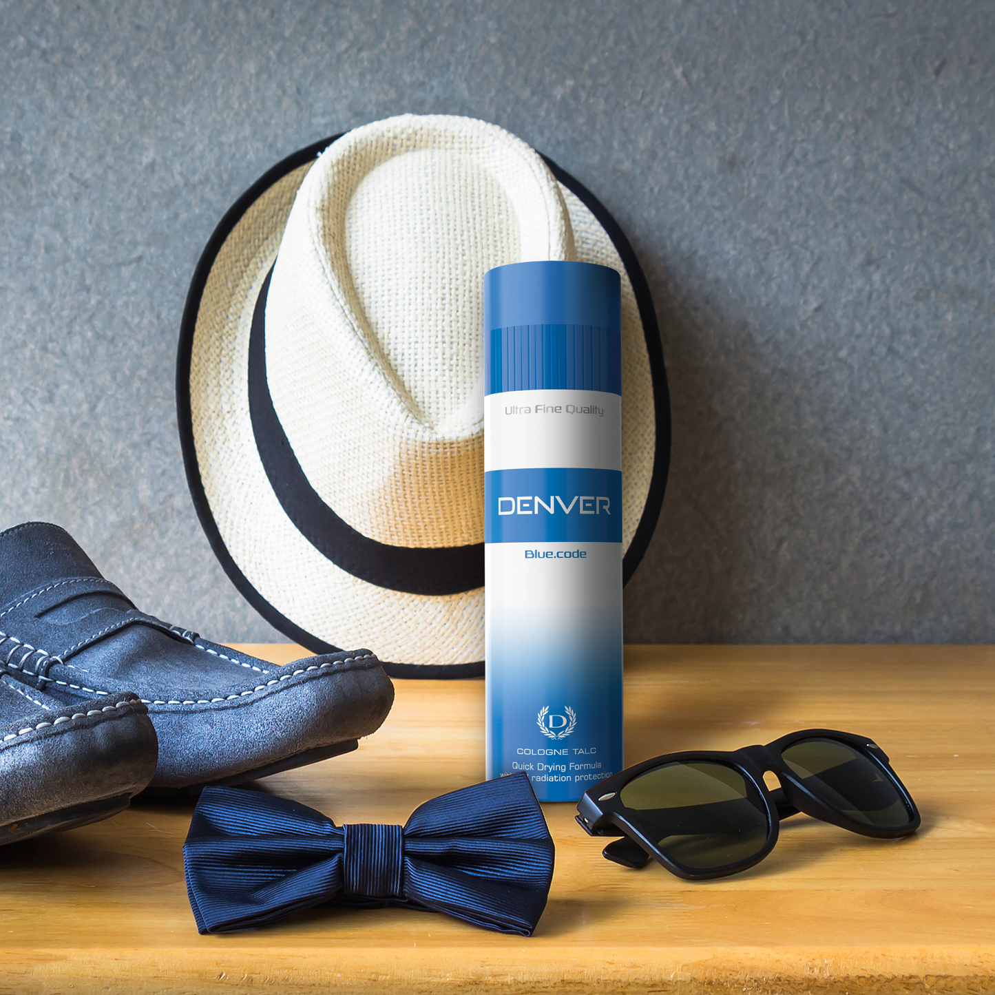 DENVER Blue Code talc 300gm