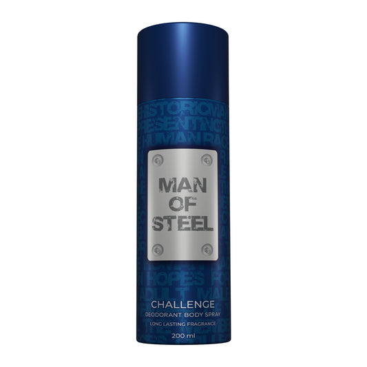 Challenge Deodorant 200ML - Man of Steel