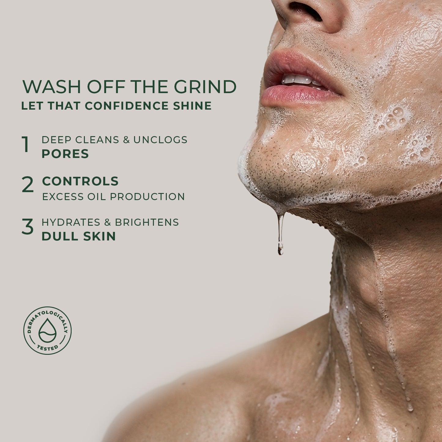 Pack of 3 Deep Cleanse Face Wash - 100gm Each | DENVER