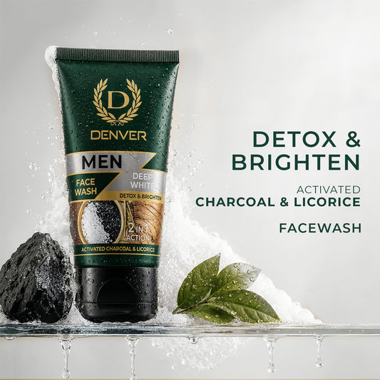 Deep White 2 in 1 Face wash 50g | DENVER