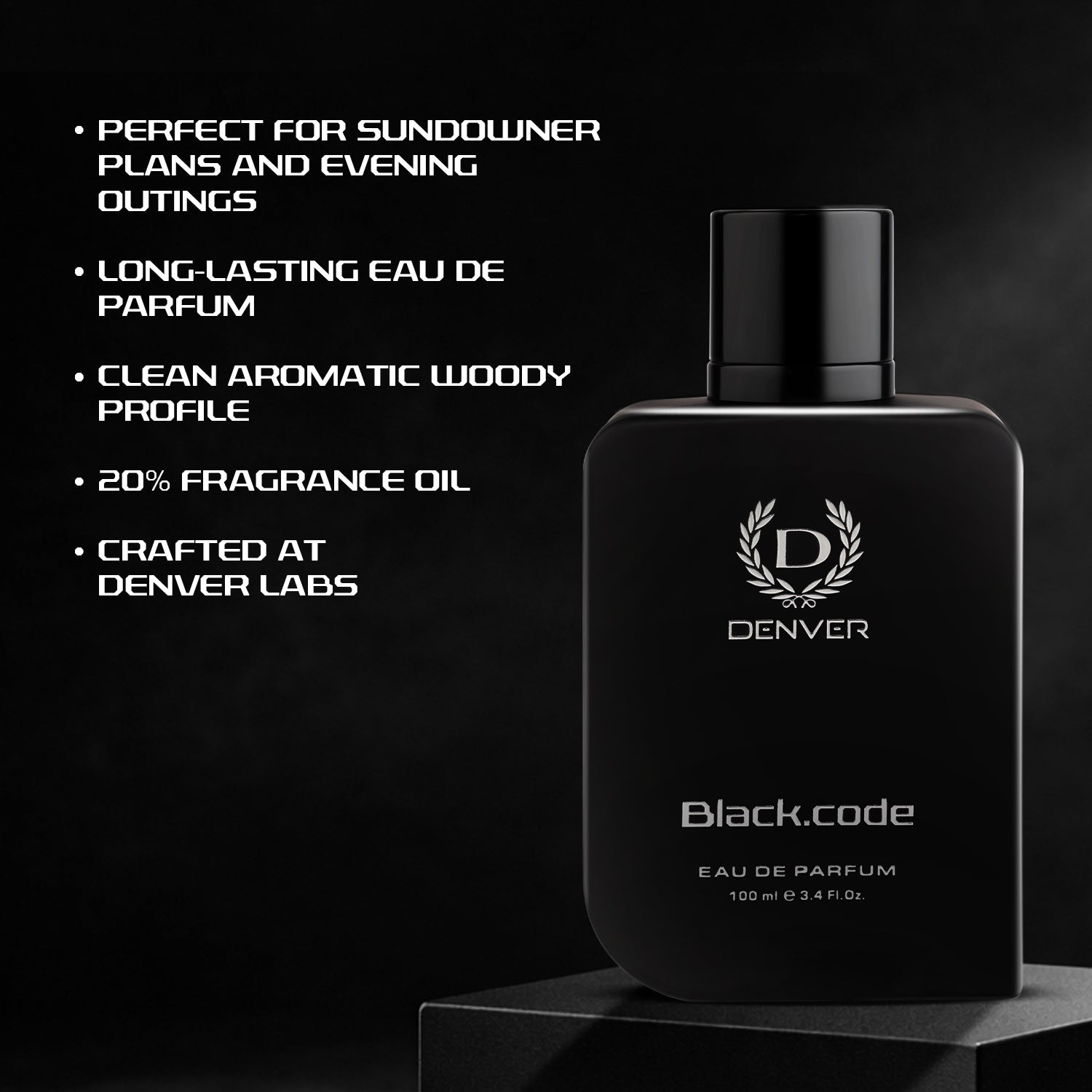 Black Code Perfume 100ml - Benefits
