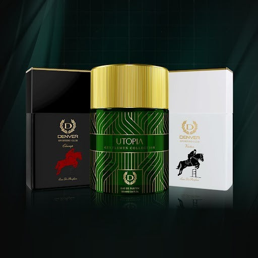 Denver Utopia, Champ, & Victor perfume 
