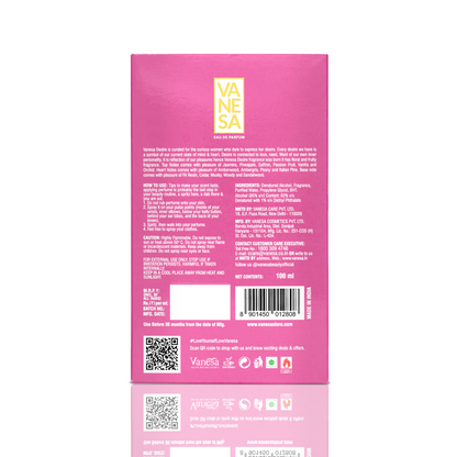 Desire Perfume Back side