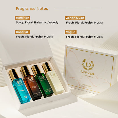 Hamilton collection perfume 20ml  Gift Pack Fragrance Notes