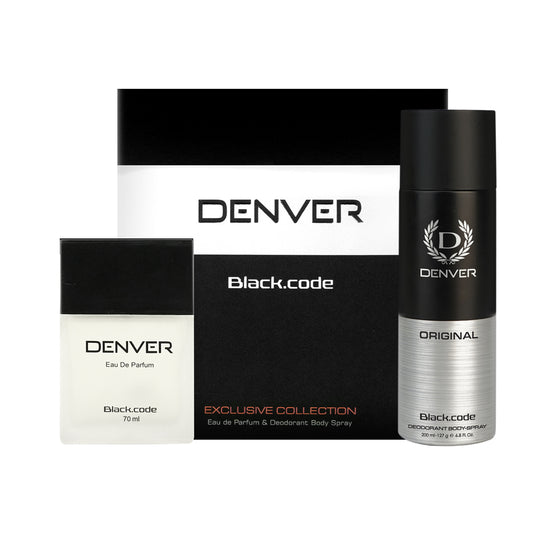 Black Code Gift Pack | 70ml Perfume | 200 ml Deodorant