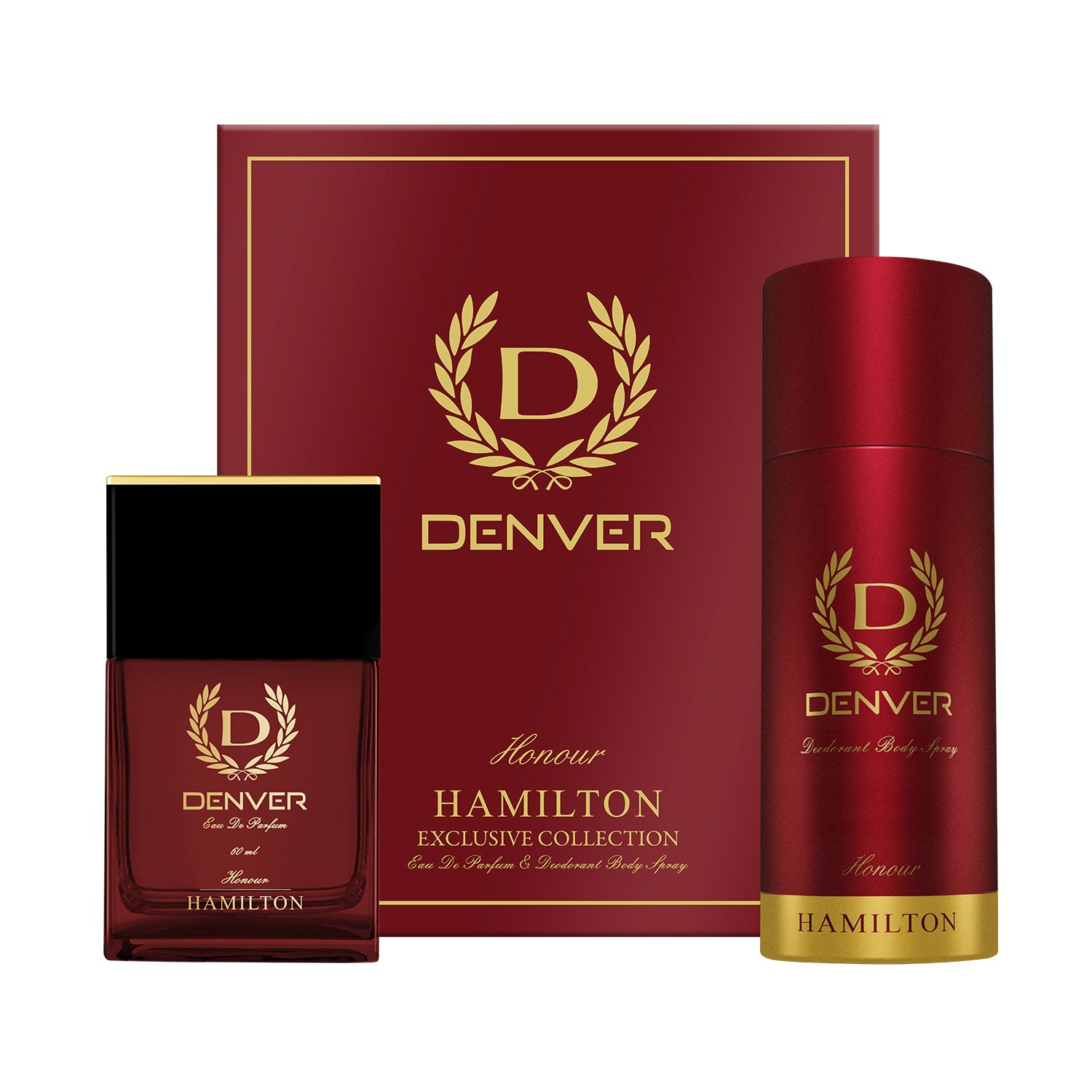 Honour Premium Gift Pack | 60 ML Perfume | 165 ML Deodorant  | DENVER