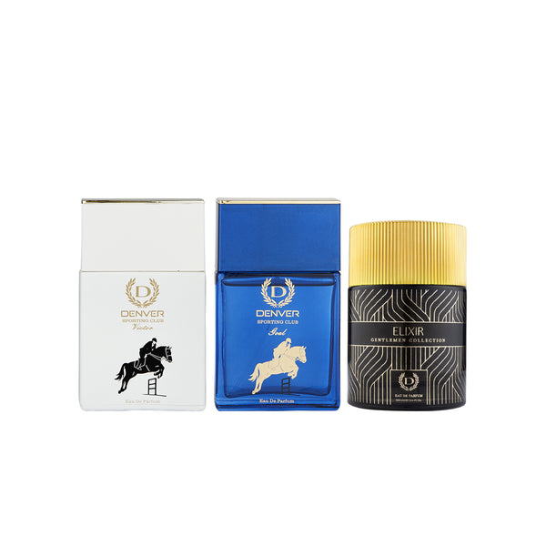 Gentlemen Elixir Perfume 100ml + Goal 70ml + Victor 70ml Perfume
