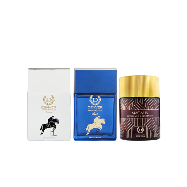 Gentlemen Magnus Perfume 100ml + Goal 70ml + Victor 70ml Perfume

