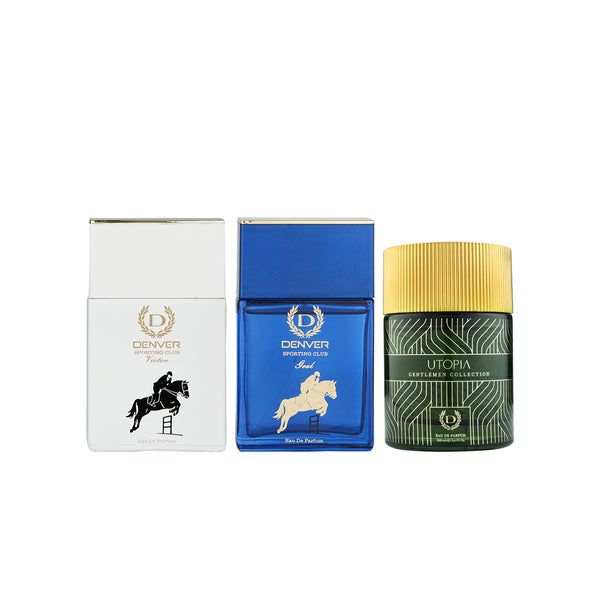 Gentlemen Utopia Perfume 100ml + Goal 70ml + Victor 70ml Perfume
