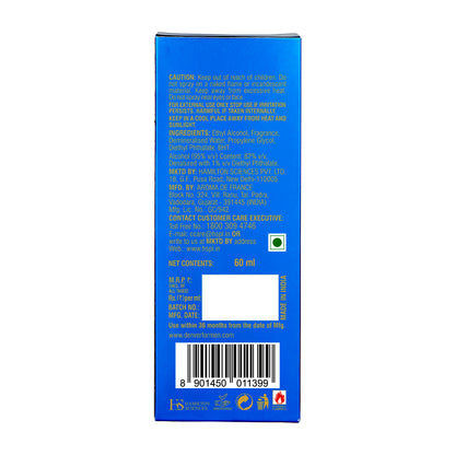 Goal Perfume 60ml Back Side