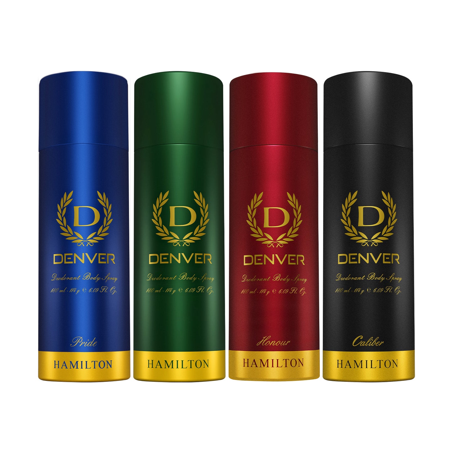 Hamilton + Caliber + Honour + Pride - 180ml Each