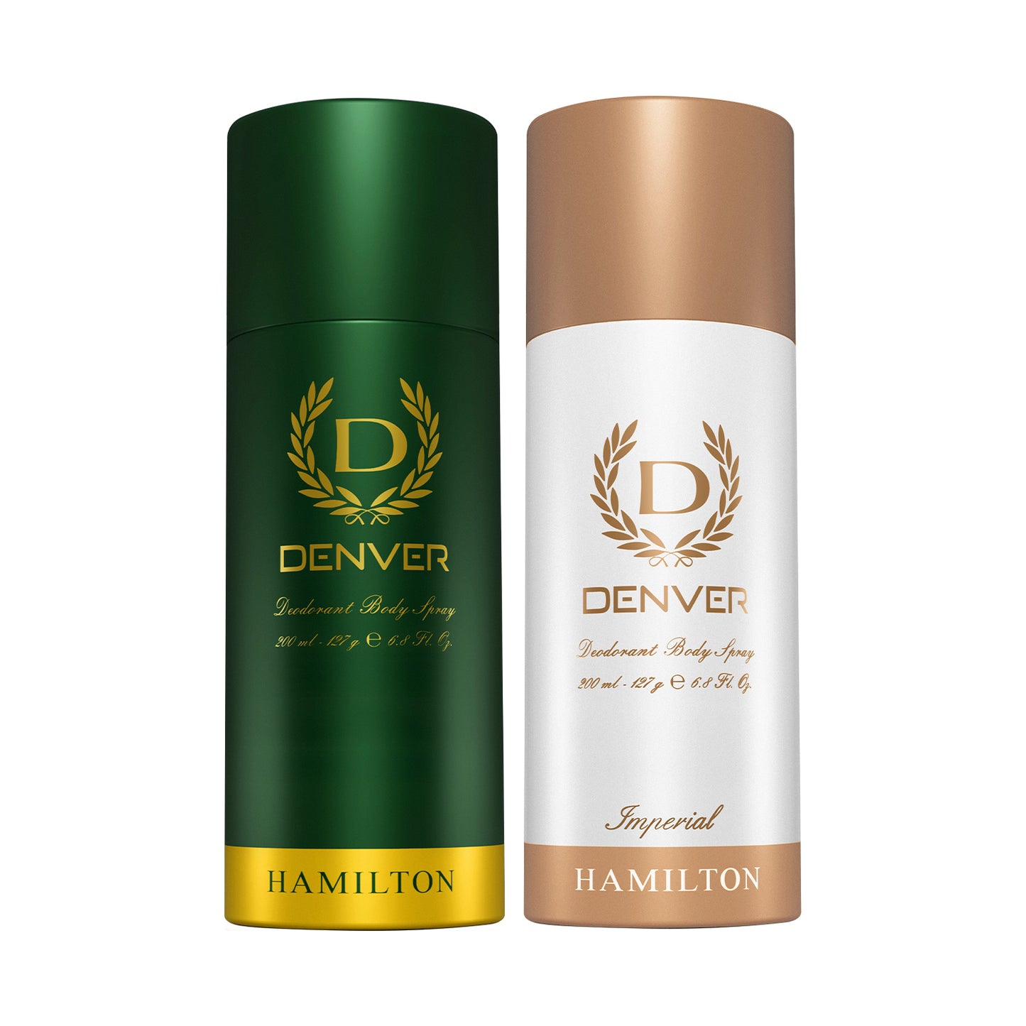 Denver Pack of 2 Deos (Hamilton + Imperial) - 180/200ml
