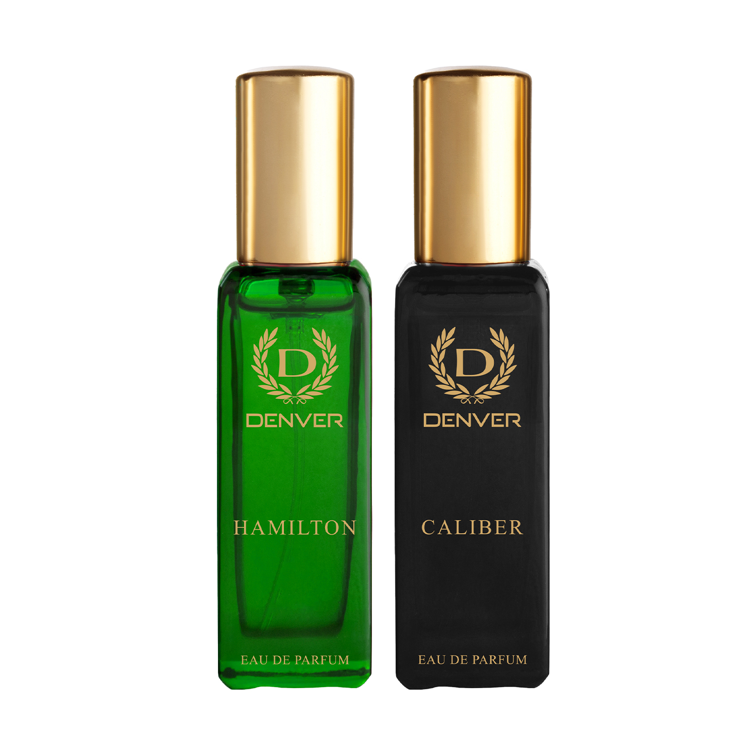 Pack of 2 Perfumes (Hamilton + Caliber) - 20ml Each | DENVER