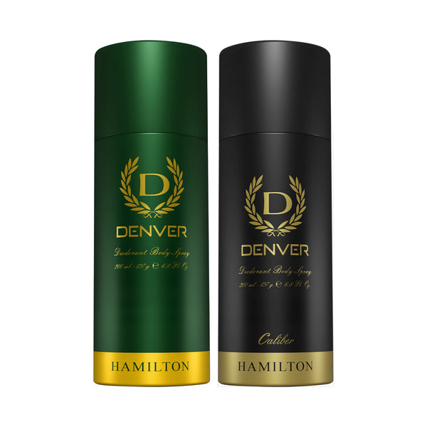 Pack of 2 Deos (Hamilton + Caliber) - 200ml Each