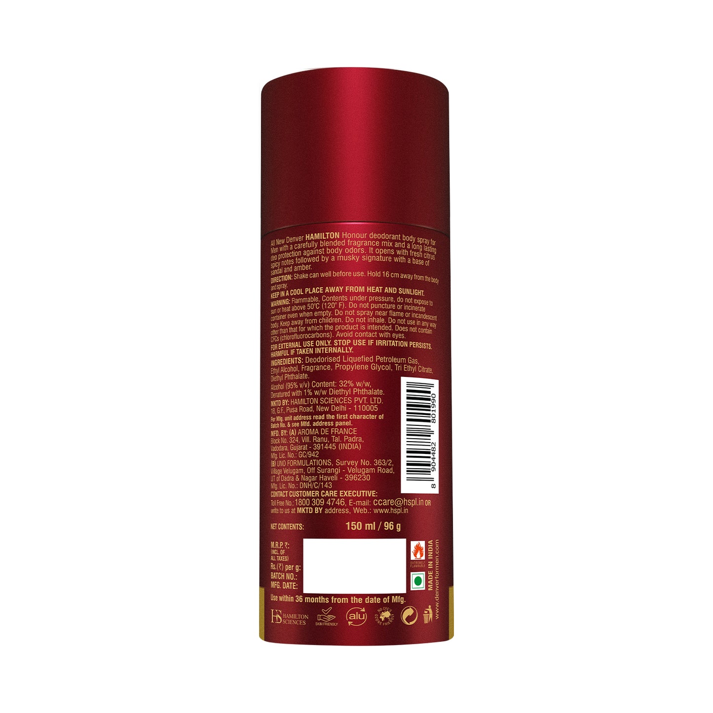 Honour Deo 150ml