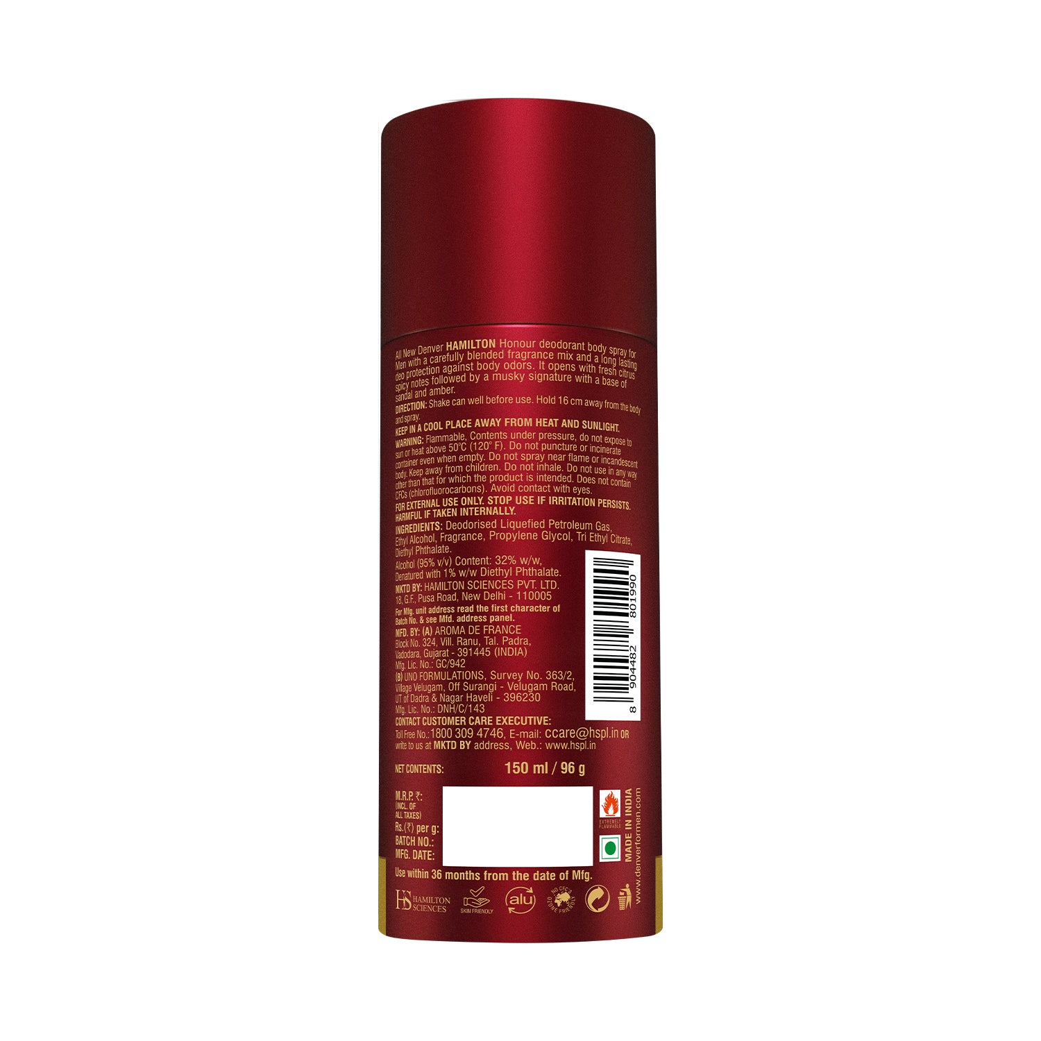 Honour Deo 150ml